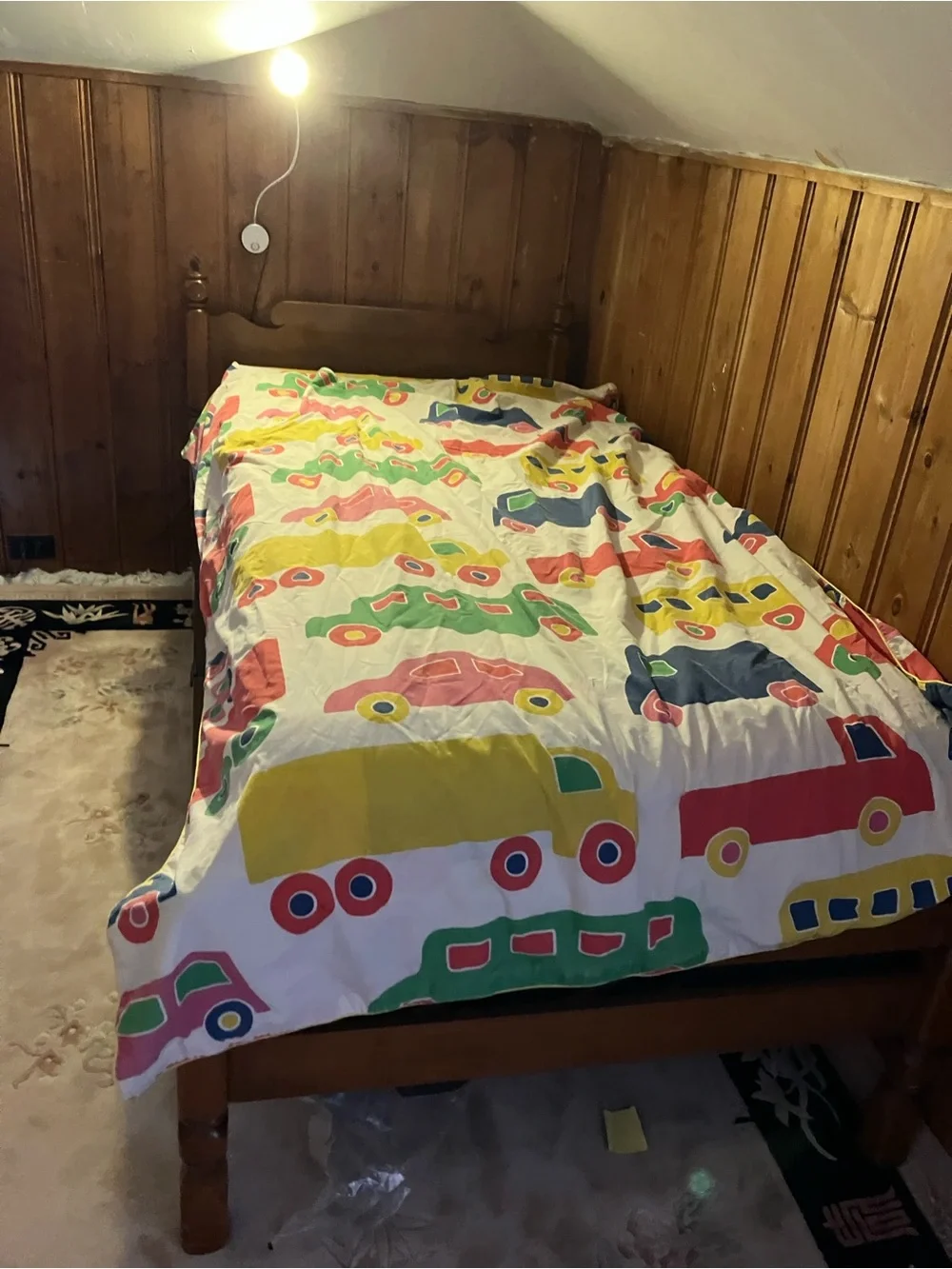 marimekko Bo Boo Dan Rivers Vintage 70s/80s Sheets Duvet Pillowcase Cars & Truck